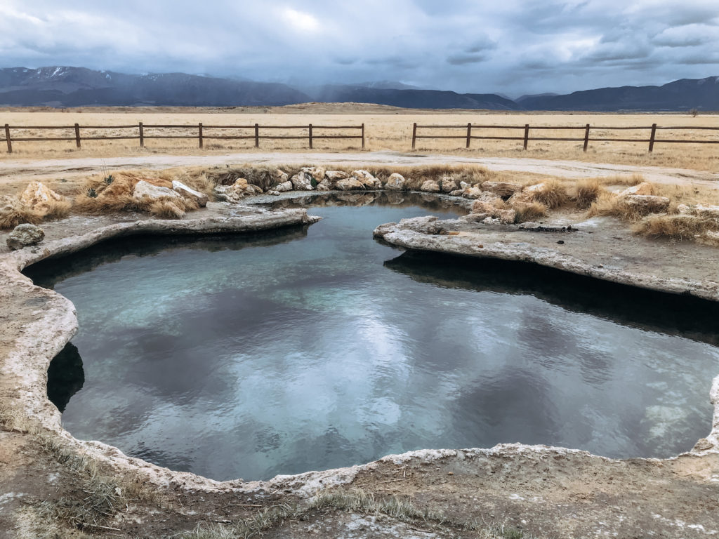 Morning at Meadow Hot Springs - Big World, Small Adventures